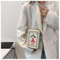 Load image into Gallery viewer, [TIANBAI series] ★Shoulder bag★ 3 types Mahjong mahjong cute green color scheme bag
