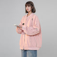 Load image into Gallery viewer, [Fujiiman Series]★Jacket★ 2color Outerwear Unisex Men's Fashion Pink Black ML XL 2XL
