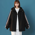 Load image into Gallery viewer, [GEBOXUAN series] ★Jacket★ 3color outerwear unisex men's vertical striped sports style casual
