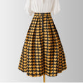 Load image into Gallery viewer, [MOERBEN Series]★Skirt★ Bottoms High Waist Plaid Pattern Yellow Yellow Women's Temperament Enhancement Rasha
