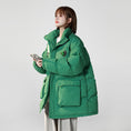 Load image into Gallery viewer, [Suikoishi Series] ★Winter Coat★ Cotton Coat Outerwear 3color Unisex Men's Green White Brown
