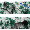 Load image into Gallery viewer, [GPstudio Series]★Jacket★ Outerwear Unisex Men's Floral Pattern Green Green Alphabet
