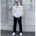 Load image into Gallery viewer, [Han Rishin Series] ★Jacket★ 2color Outerwear Unisex Men's Casual Easy to Match Short Length
