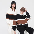 Load image into Gallery viewer, [DLSJ Series] ★Tops★ 4color POLO neck Unisex Men's long sleeve tops Color scheme Spring clothes Autumn clothes Easy to match
