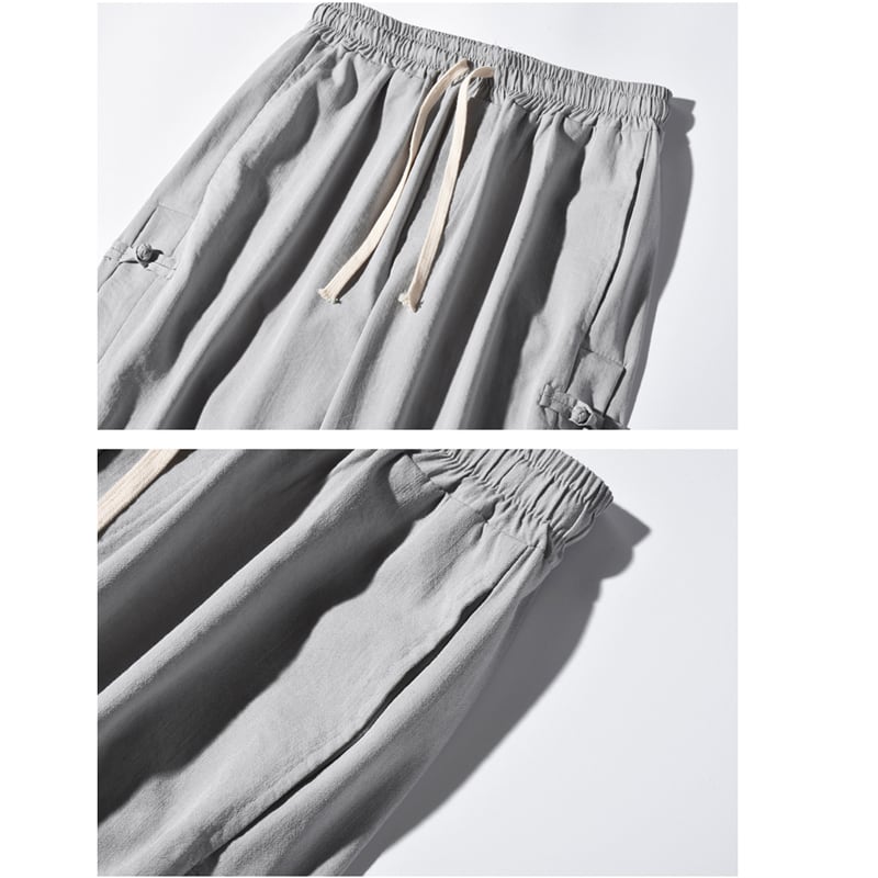 [JINTANG Series]★China style pants★ 2color bottoms pants unisex men's large size crane