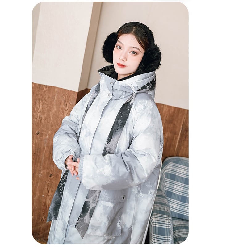 [Kokaisha---Gouun Series] ★China style coat★ Cotton coat, thick, warm, winter clothes, long coat, original