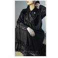 Load image into Gallery viewer, [Ukiyozoku Series]★China-style shirt★ Black Chinese clothes Original SM Loose satin Improves temperament Unique
