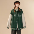 Load image into Gallery viewer, [Fujiman series]★Stage jacket 4color unisex men's color scheme alphabet women's casual
