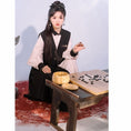 Load image into Gallery viewer, [Kawadai --- Kenkun Chess Series] ★Chinese-style dress★ Color scheme irregular Super cute Hanfu dress SML Chinese clothes
