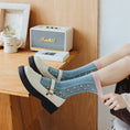 Load image into Gallery viewer, [Junhansha Series] ★Socks★ 4color Tulip 2 pairs socks Easy to match Beige Blue Green
