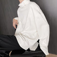 Load image into Gallery viewer, [Kouisha Series] ★Tops★ 2color Unisex Men's Simple Plain White Black White Black ML XL
