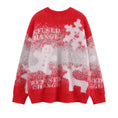 Load image into Gallery viewer, [GUOCHAO Series]★Sweater★ 2color Tops Christmas New Year Snowman Unisex Men's Red Green
