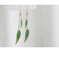 Load image into Gallery viewer, [SUZEE Series]★China style earring★ Pair of earrings or earrings Ladies accessories Bamboo leaves Green Green
