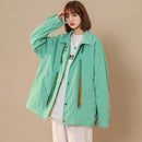 [FKZ Series]★Jacket★ 3color Outerwear Unisex Men's Spring Clothes Casual White Black Green