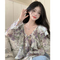 Load image into Gallery viewer, [XIXIBI Series]★Blouse★ Tops, Floral pattern, Improves temperament, Women's fashion, Easy to match, Cute
