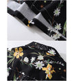 Load image into Gallery viewer, [TRAVEL ISSUANCE Series] ★Retro Shirt★ Floral Shirt Unisex Men's Loose Black Black
