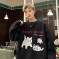 Load image into Gallery viewer, [PPG Series]★Sweater★ 2color Tops Unisex Men's Cat Cat Cute Cartoon Easy to Match
