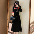 Load image into Gallery viewer, [Dong Xiaojie Series] ★Dress★ Color scheme: Large size, cute, black, long length
