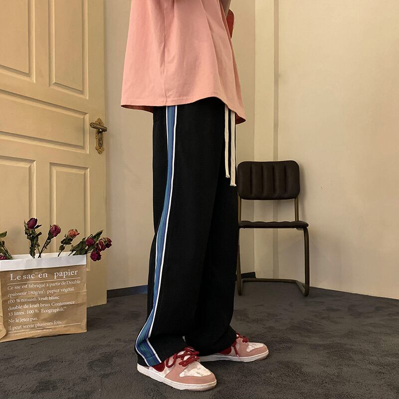 [V37 Series]★Casual Pants★ 3color Bottoms Trousers Unisex Men's Sports Style Cool Summer Clothes