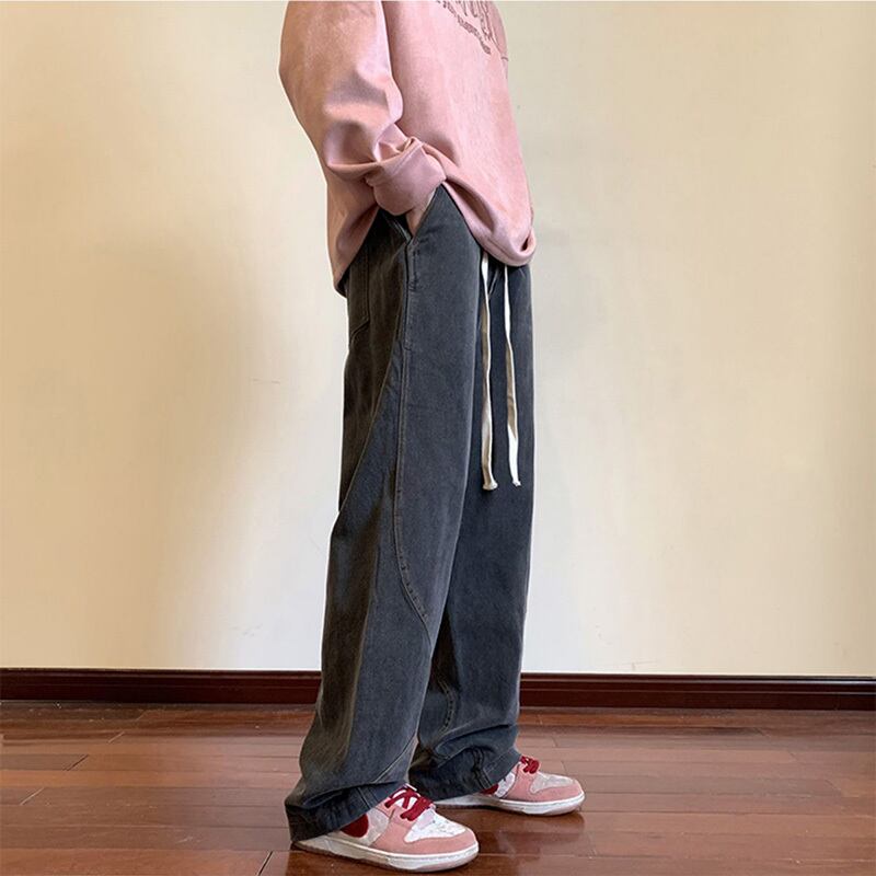 [YANDAN Series]★Casual Pants★ 2color Unisex Men's Denim Pants ML XL 2XL