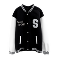 Load image into Gallery viewer, [ZISU0 series] ★Outer★ Stadium jacket fashion ladies black black color scheme alphabet
