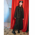 Load image into Gallery viewer, [Kokaisha --- Chichiku Series] ★China style outerwear★ Rasha switching fake layered black black
