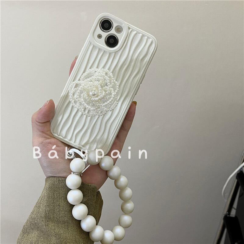 [Babypain Series]★Mobile case★ Flower iPhone iPhone14 iPhone13 iPhone12/11/XS/XR Improves temperament