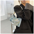 Load image into Gallery viewer, [ANDCICI Series] ★China style bag★ Oil painting style 2color floral pattern cute date commuting OL office blue green
