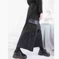 Load image into Gallery viewer, [Kokaisha series]★China style pants★Bottoms Gaucho pants Gaucho SML Easy to match Black Black
