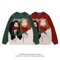 Load image into Gallery viewer, [Satoru Series]★Sweater★ 2color knit tops Unisex Men's Unisex Men's Green Red
