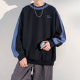 Load image into Gallery viewer, [HDEH Series] ★Tops★ 3color long sleeve tops unisex men's large size black navy brown
