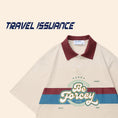 Gallery viewerに画像を読み込む, 【TRAVEL ISSUANCEシリーズ】★ポロシャツ★ 2color トップス Tシャツ 半袖 男女兼用 メンズ 夏服 配色
