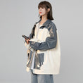 Load image into Gallery viewer, [Fujiiman Series]★Jacket★ 2color PU outerwear unisex men's color scheme coffee color blue
