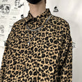 Load image into Gallery viewer, [MGJM Series]★Leopard print shirt★ Tops, long sleeve shirt, unisex, men's leopard print, easy to match, fashion
