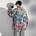 Load image into Gallery viewer, [KCSJ Series] ★Jacket★ Outer tie-dyed ink pattern unisex men's large size casual
