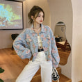 Load image into Gallery viewer, [Home Series]★Denim Jacket★ Floral Tops Outerwear Jacket Women's Short Length
