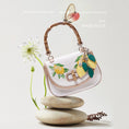 Load image into Gallery viewer, [XIAOZHONG Series]★Bag★ Handheld bag Shoulder bag Embroidery Lemon Retro Commuting Date
