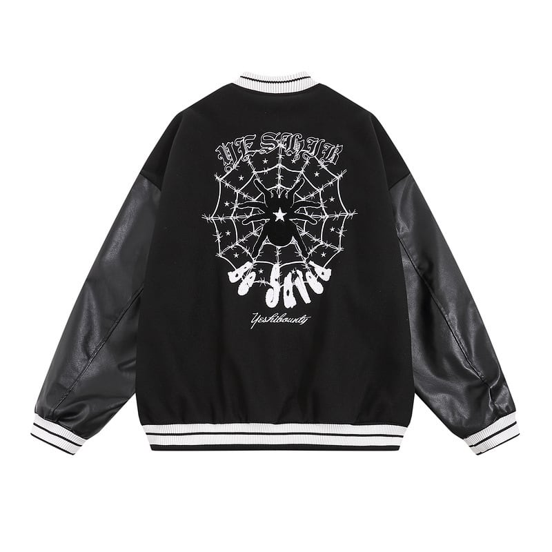 [ZHUJI Series]★Star Jacket★ 2color Jacket Outerwear Unisex Men's Spider Cool Stylish