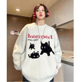 Load image into Gallery viewer, [PPG Series]★Sweater★ 2color Tops Unisex Men's Cat Cat Cute Cartoon Easy to Match
