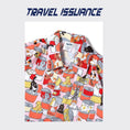 Load image into Gallery viewer, [TRAVEL ISSUANCE Series]★Shirt★ 2color Blue or Red Cat Cat Cat Pattern Print Unisex Men's Beach Travel Photography
