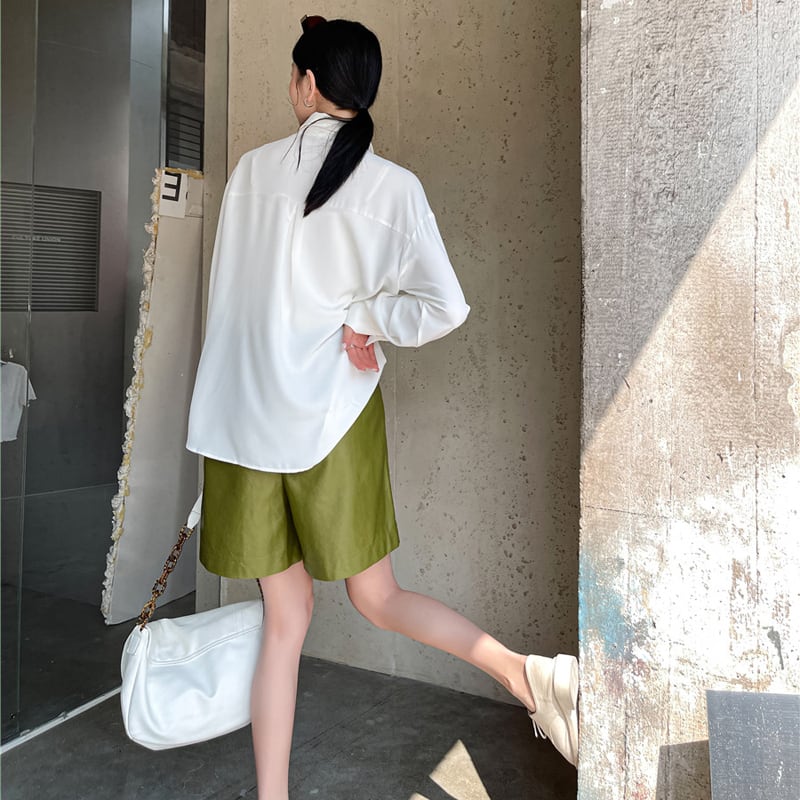 [Pana Su Series]★Shirt★ Tops Switchable Cute Unique Commuting Date SML Casual Easy to match