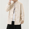 Load image into Gallery viewer, [JUNYI Series]★China style tops★ 5color outer shirt jacket suede unisex men's large size
