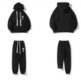 Load image into Gallery viewer, [BIGEMAN Series]★Setup★ 4color 2-piece set Hoodie + Pants Unisex Men's Large Size Coffee Color Black Gray
