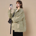 Load image into Gallery viewer, [Fujiiman Series]★Jacket★ 2color outerwear unisex men's blue gray green casual blue gray
