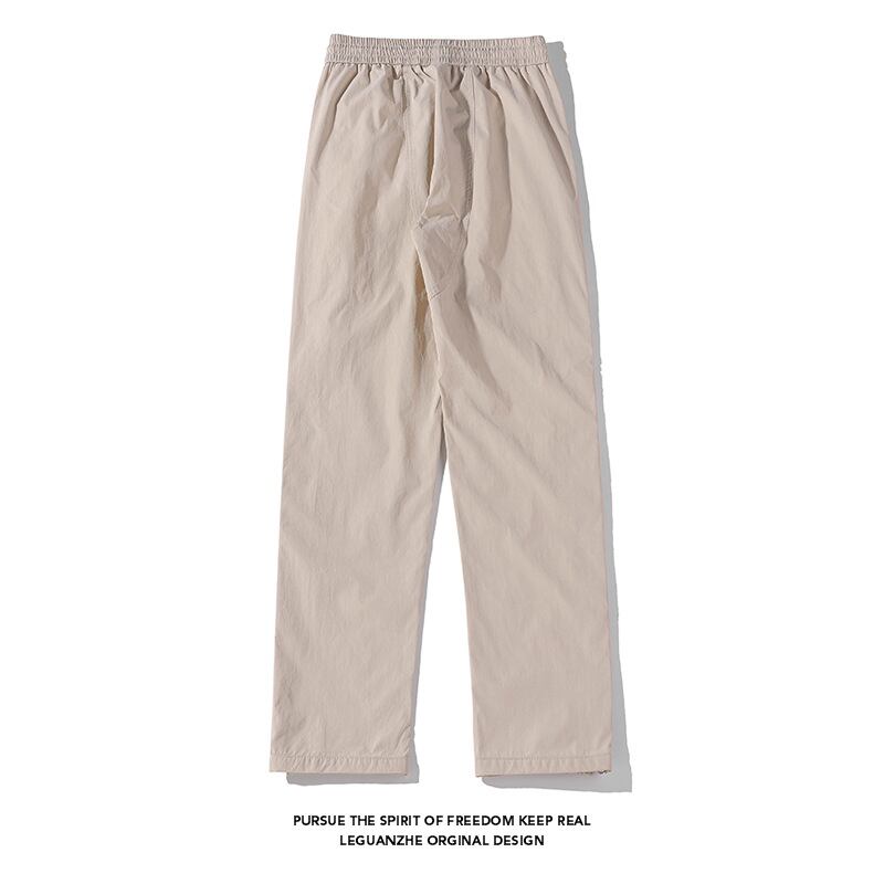 [BIGEMAN Series]★Casual Pants★ 2color Pants Bottoms Unisex Men's Large Size Simple Easy to Match