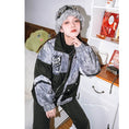 Load image into Gallery viewer, [Kokaisha---Shinkyo Series] ★China style coat★ Cotton coat Winter coat Black Black White
