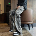 Load image into Gallery viewer, [V37 Series]★Denim Pants★ Unique Bottoms Pants Unisex Men's Fashion Black Gray S~4L
