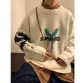 Load image into Gallery viewer, [YOULIN Series]★Sweater★ 3color Tops Casual Unisex Men's Print Butterfly Large Size
