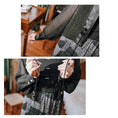 Load image into Gallery viewer, [Kokaisha---Kiritoki Series] ★China style outerwear★ 2color happi coat original chiffon black green SML
