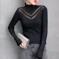 Load image into Gallery viewer, [YINUO series]★Knit tops★ 4color tops sweater turtleneck sexy easy to match
